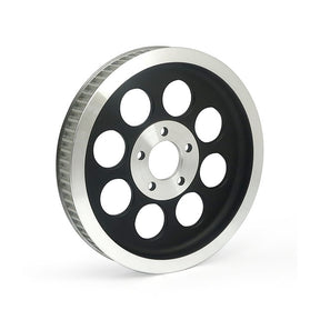 Reproduction Oem Style Wheel Pulley 70t, 1 1/2" Belt. Black Rear Wheel Pulleys Mcs