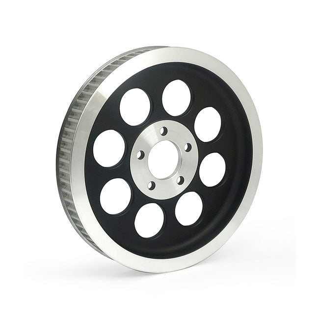 Reproduction Oem Style Wheel Pulley 70t, 1 1/2" Belt. Black Rear Wheel Pulleys Mcs