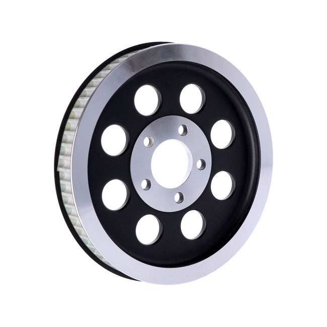 Reproduction Oem Style Wheel Pulley 61t, 1 1/8" Belt. Black Rear Wheel Pulleys Mcs
