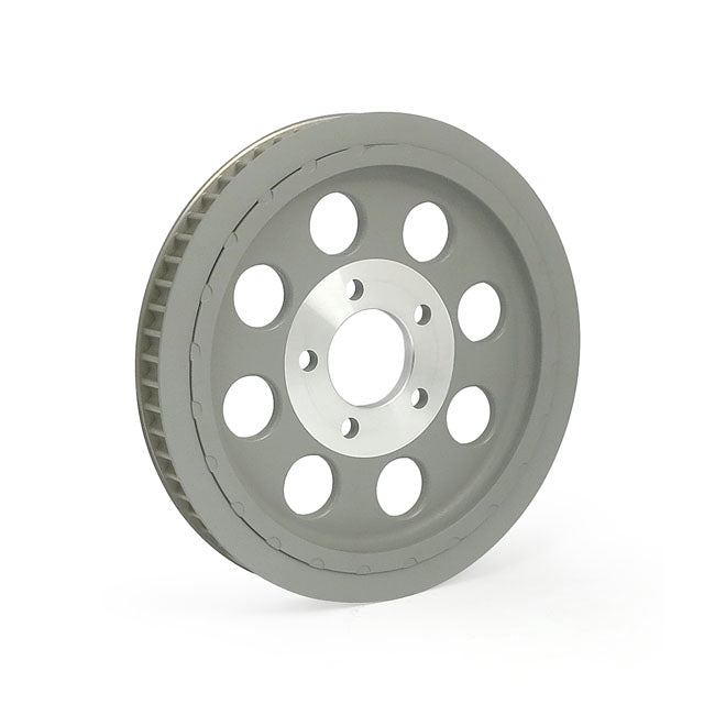Reproduction Oem Style Wheel Pulley 61t, 1 1/8" Belt. Silver Rear Wheel Pulleys Mcs