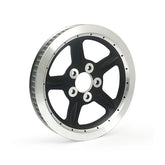 Reproduction Oem Style Wheel Pulley 68t, 1 1/8" Belt. Black Rear Wheel Pulleys Mcs