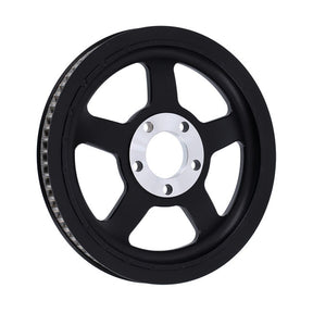 Reproduction Oem Style Wheel Pulley, 68t. Black Cc Rear Wheel Pulleys Mcs
