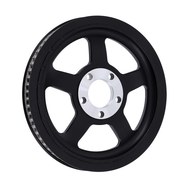 Reproduction Oem Style Wheel Pulley, 68t. Black Cc Rear Wheel Pulleys Mcs