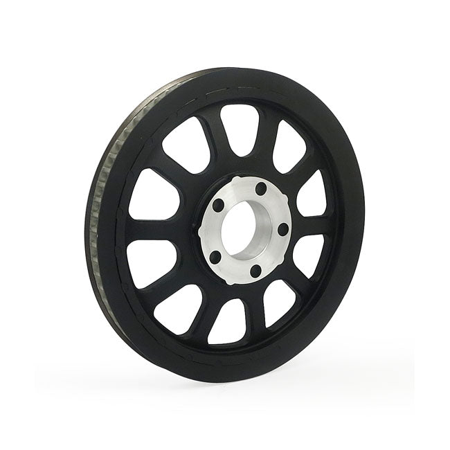 Reproduction Oem Style Wheel Pulley 66t, 20mm Belt. Black Rear Wheel Pulleys Mcs