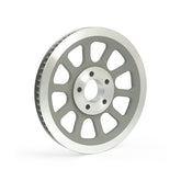 Reproduction Oem Style Wheel Pulley 66t, 20mm Belt. Silver Rear Wheel Pulleys Mcs