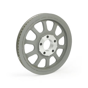Reproduction Oem Style Wheel Pulley 66t, 20mm Belt. Silver Rear Wheel Pulleys Mcs