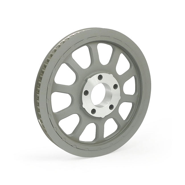 Reproduction Oem Style Wheel Pulley 66t, 20mm Belt. Silver Rear Wheel Pulleys Mcs