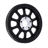 Reproduction Oem Style Wheel Pulley, 66t. Black Rear Wheel Pulleys Mcs