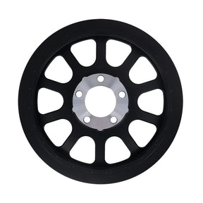 Reproduction Oem Style Wheel Pulley, 66t. Black Rear Wheel Pulleys Mcs