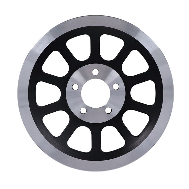 Reproduction Oem Style Wheel Pulley, 66t. Black Rear Wheel Pulleys Mcs