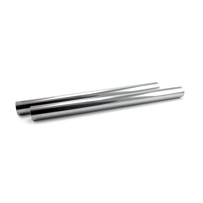 Fork Tubes 41mm, 20 7/16". Show Chrome Fork Tubes Mcs