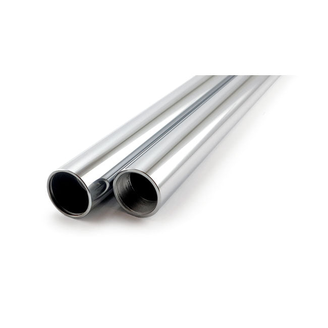 Fork Tubes 41mm, 20 7/16". Show Chrome Fork Tubes Mcs