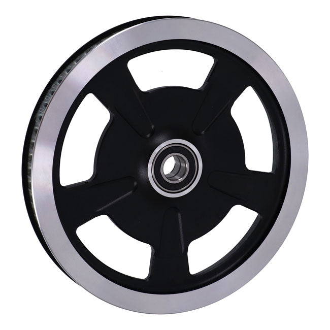 Reproduction Oem Style Wheel Pulley, 68t. Black Rear Wheel Pulleys Mcs