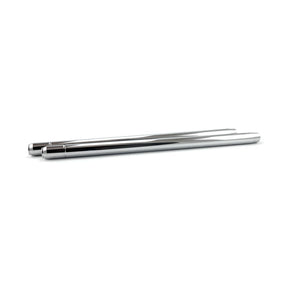 Fork Tubes 35mm, 23 1/4". Show Chrome Fork Tubes Mcs