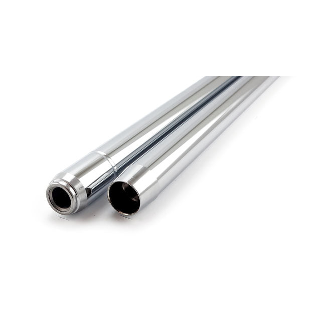 Fork Tubes 35mm, 23 1/4". Show Chrome Fork Tubes Mcs