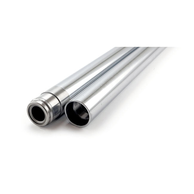 Fork Tubes 41mm, 24 3/8". Show Chrome Fork Tubes Mcs
