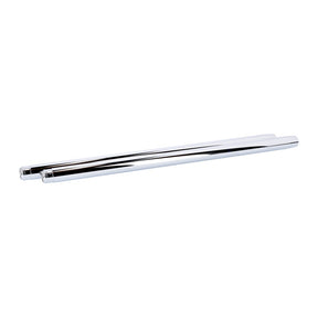 Fork Tubes 35mm, 27 1/4". Show Chrome Fork Tubes Mcs