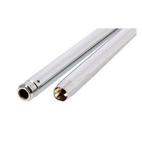 Fork Tubes 35mm, 27 1/4". Show Chrome Fork Tubes Mcs