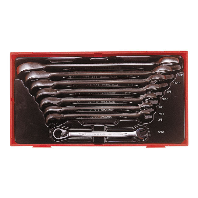 Teng Tools racheting open/box end set Tengtools