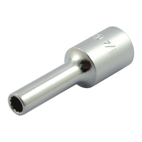 1/4" 12 Point Brake Pad Pin Socket Tool. 1/4" Drive Tools Brake Mcs