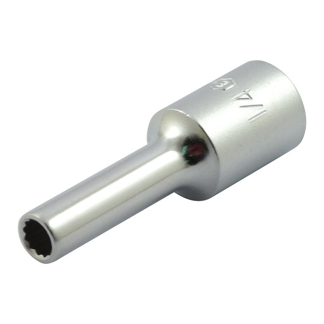 1/4" 12 Point Brake Pad Pin Socket Tool. 1/4" Drive Tools Brake Mcs