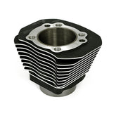 Replacement Cylinder 1200 Sportster, Front/Rear. Black Cylinders Mcs