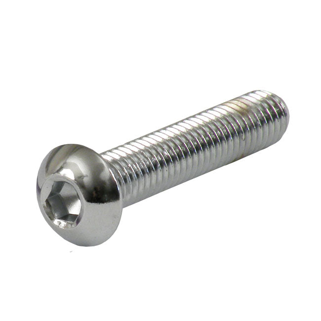 M8 X 40mm Buttonhead Bolt, Chrome Bolts Metric Sizes Gardner Westcott