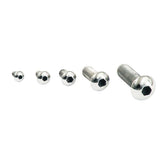 M4 X 8mm Buttonhead Bolt, Polished Ss Bolts Metric Sizes Gardner Westcott