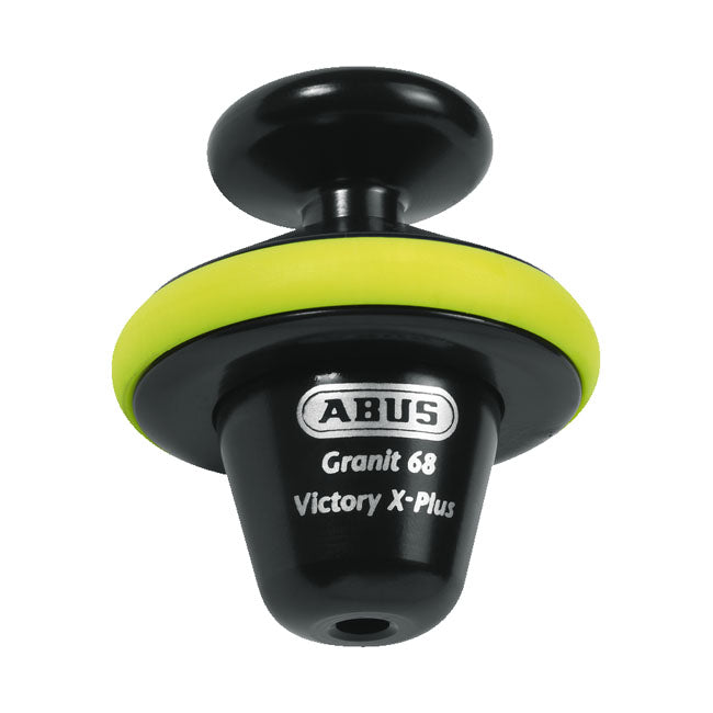 Abus, Granit Victory X Plus 68 Brake Disc Lock. Yellow Lock Abus