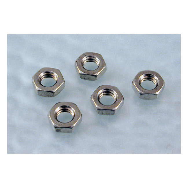 M8 X 1.25 Jam Nut Chrome Nuts Metric Gardner Westcott