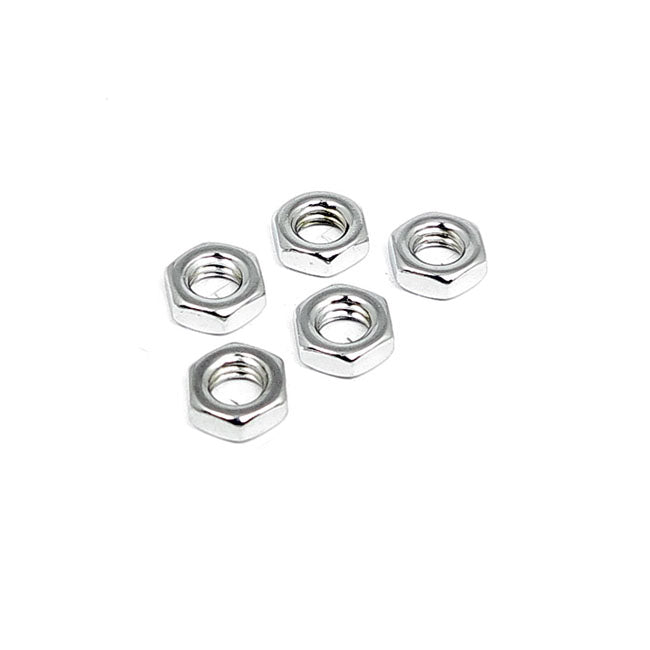 5/16 18 Jam Nut Chrome Nuts Jam Chrome Usa Sizes Gardner Westcott