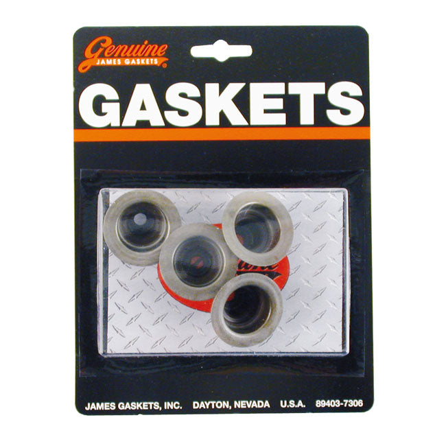 James, valve guide seal kit. Viton. 4-pk VALVE GUIDES GASKETS AND SEALS James Gaskets