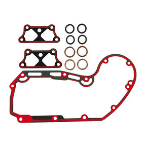 James, cam gear change gasket kit. XL Sportster CAM GEAR CHANGE GASKET KIT James Gaskets