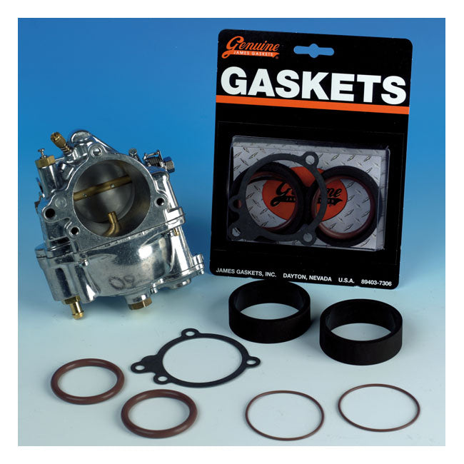James, manifold gasket & seal kit for S&S E/G carb CARBURETORS GASKETS AND SEALS James Gaskets