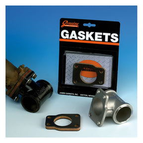 James, manifold gasket & spacer kit. 4-bolt Linkert CARBURETORS GASKETS AND SEALS James Gaskets