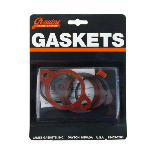 James, manifold gasket & spacer kit CARBURETORS GASKETS AND SEALS James Gaskets