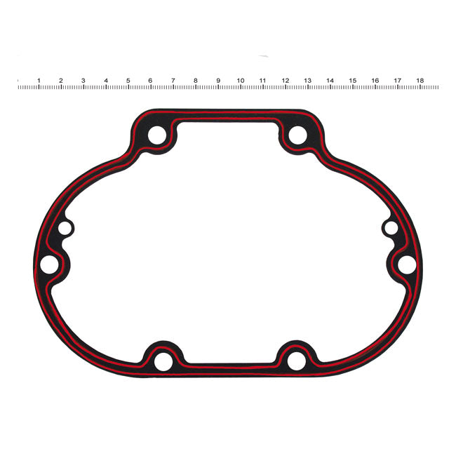 James, gasket transmission end cover. RCM/silicone TRANSMISSION GASKETS END COVER James Gaskets