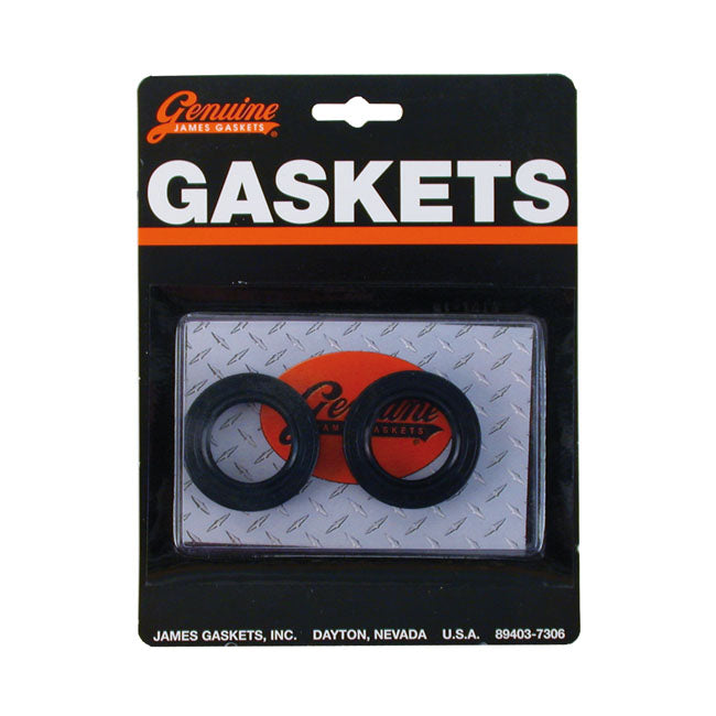 James, swingarm/wheel seal set. Rubber OD WHEEL SEALS James Gaskets