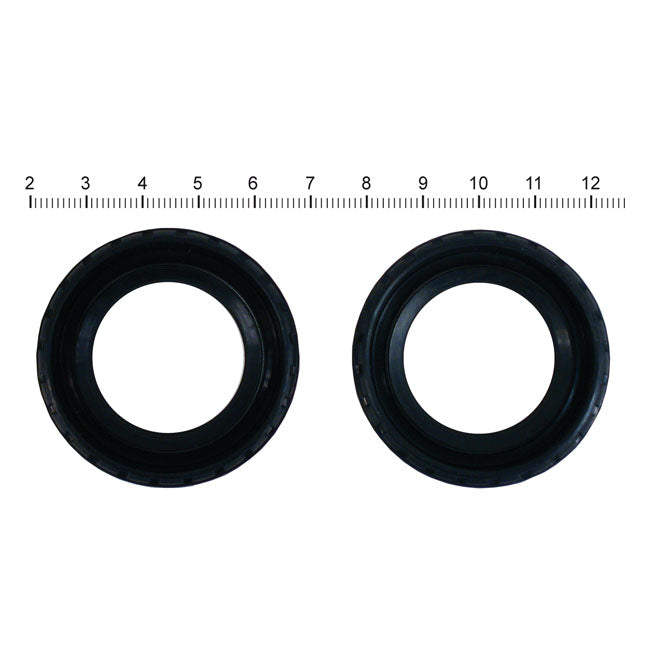 James, swingarm/wheel seal set. Rubber OD WHEEL SEALS James Gaskets
