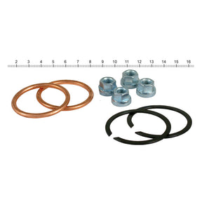 James, exhaust gasket & mount kit. Copper gaskets EXHAUST GASKETS James Gaskets