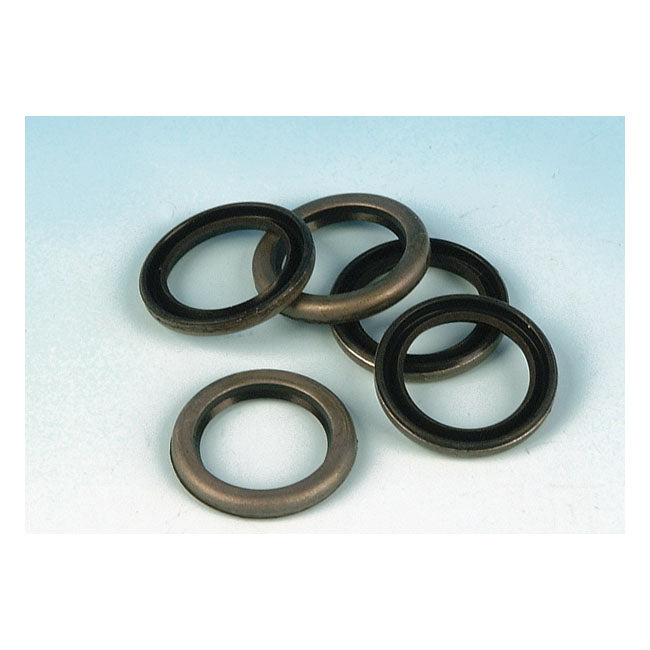 James, oil pump outer plate seal. Metal OD OIL PUMP SEALS James Gaskets