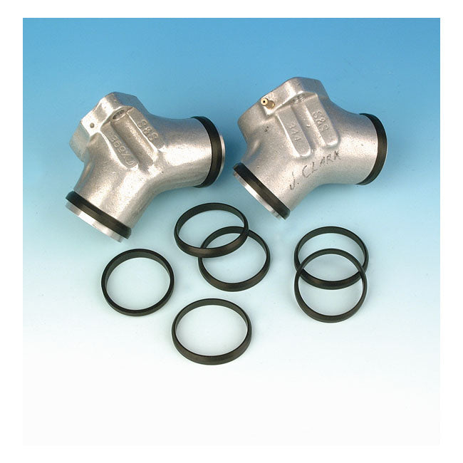 James, manifold intake seals. Blue Viton +.180" CARBURETORS GASKETS AND SEALS James Gaskets
