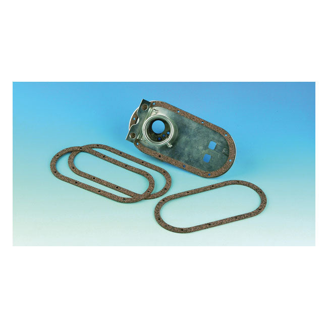 James, fuel tank top plate seal. Cork FUEL TANK SENDING UNITS James Gaskets