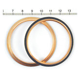 James, round copper exhaust gasket set (pr) EXHAUST GASKETS James Gaskets