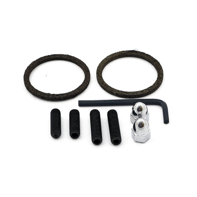 James, Shovel exhaust gasket & mount kit. Knitted wire EXHAUST MOUNT PARTS James Gaskets