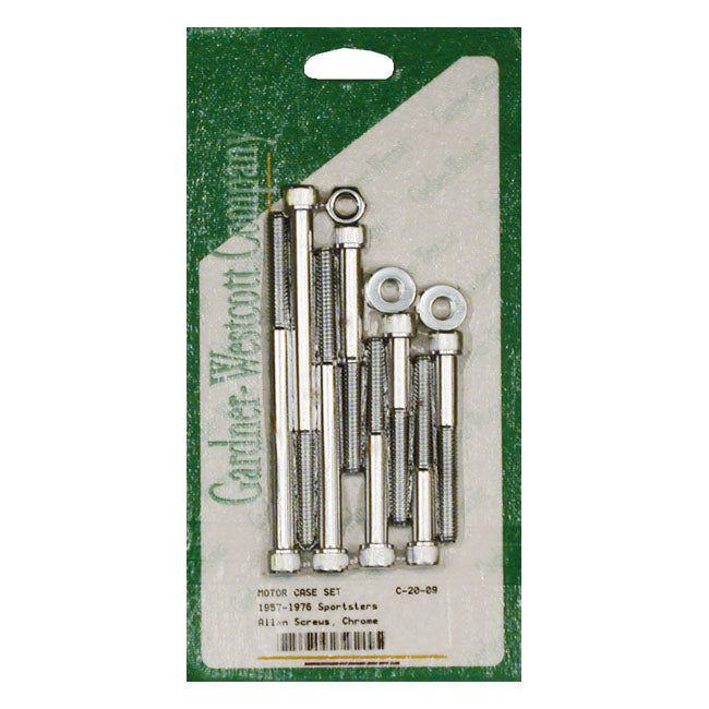 Crankcase Bolt Kit, Allen Crankcase Bolt Kits Gardner Westcott