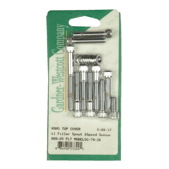 Gw, Transmission Top Cover Mount Kit. Allen Transmission Top Cover Screw Kits Gardner Westcott