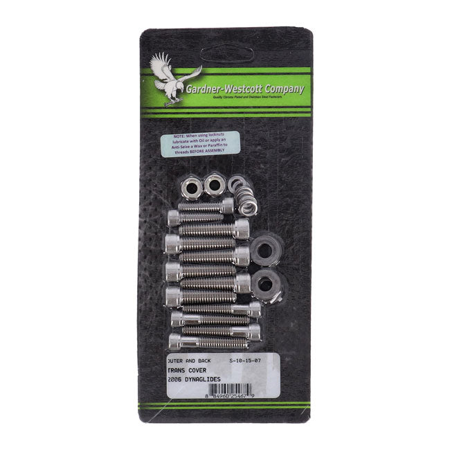Transm. Side Cover Screw Kit Transmission Side Cover Screw Kits Gardner Westcott