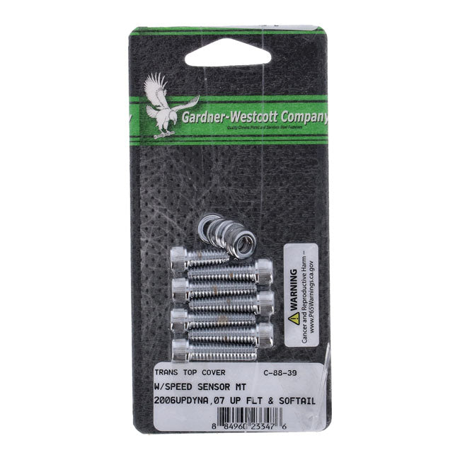 Transm. Top Cover Screw Kit Transmission Side Cover Screw Kits Gardner Westcott