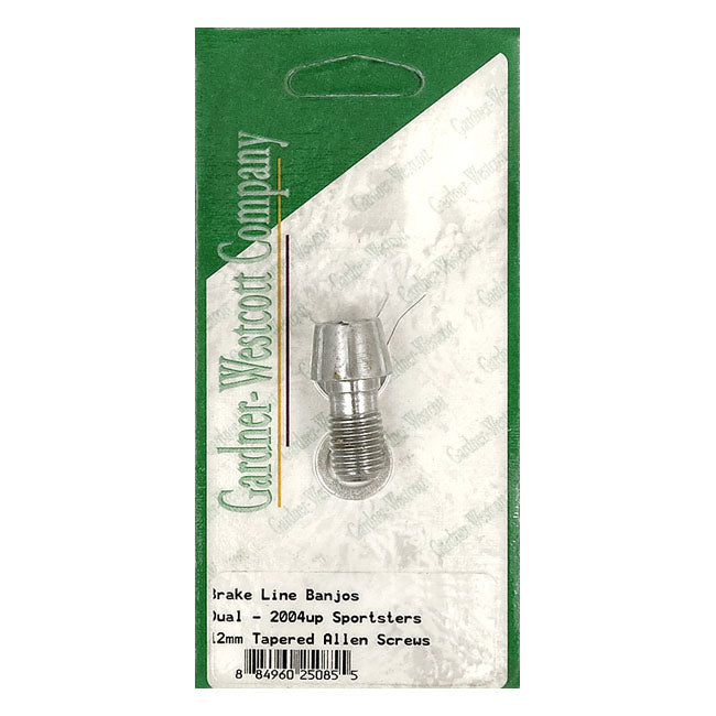 Brake Banjo Bolt Tapered Allenhead M12x1.50 Banjo Bolts Gardner Westcott